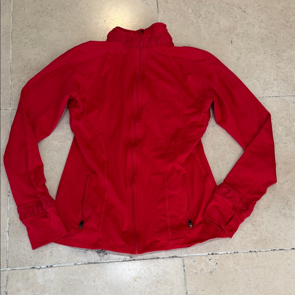 SPANX Women's Vibrant Red Ski Jacket
